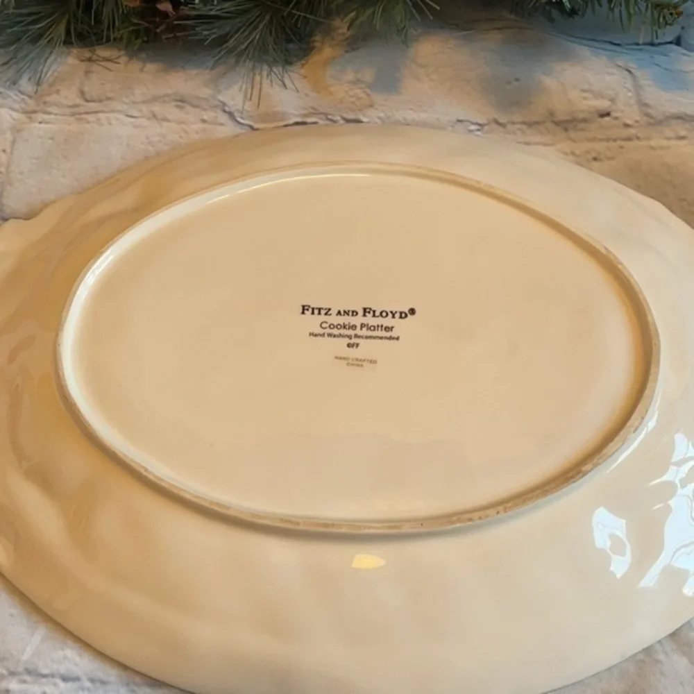 Fitz and Floyd Cookie Platter - Picture 5 of 6